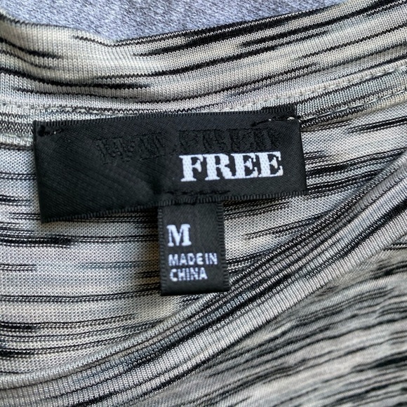 Aritzia Wilfred Free Grey And White Tunic - Picture 5 of 6